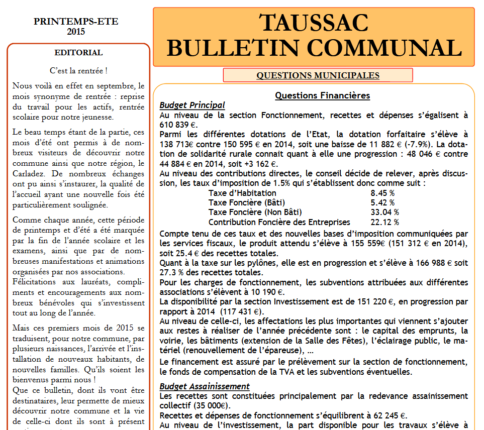 Bulletin communal