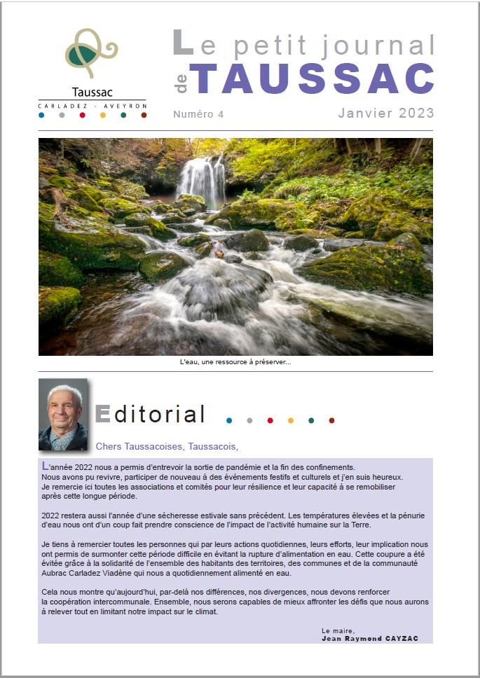 Le Petit Journal de Taussac n°4