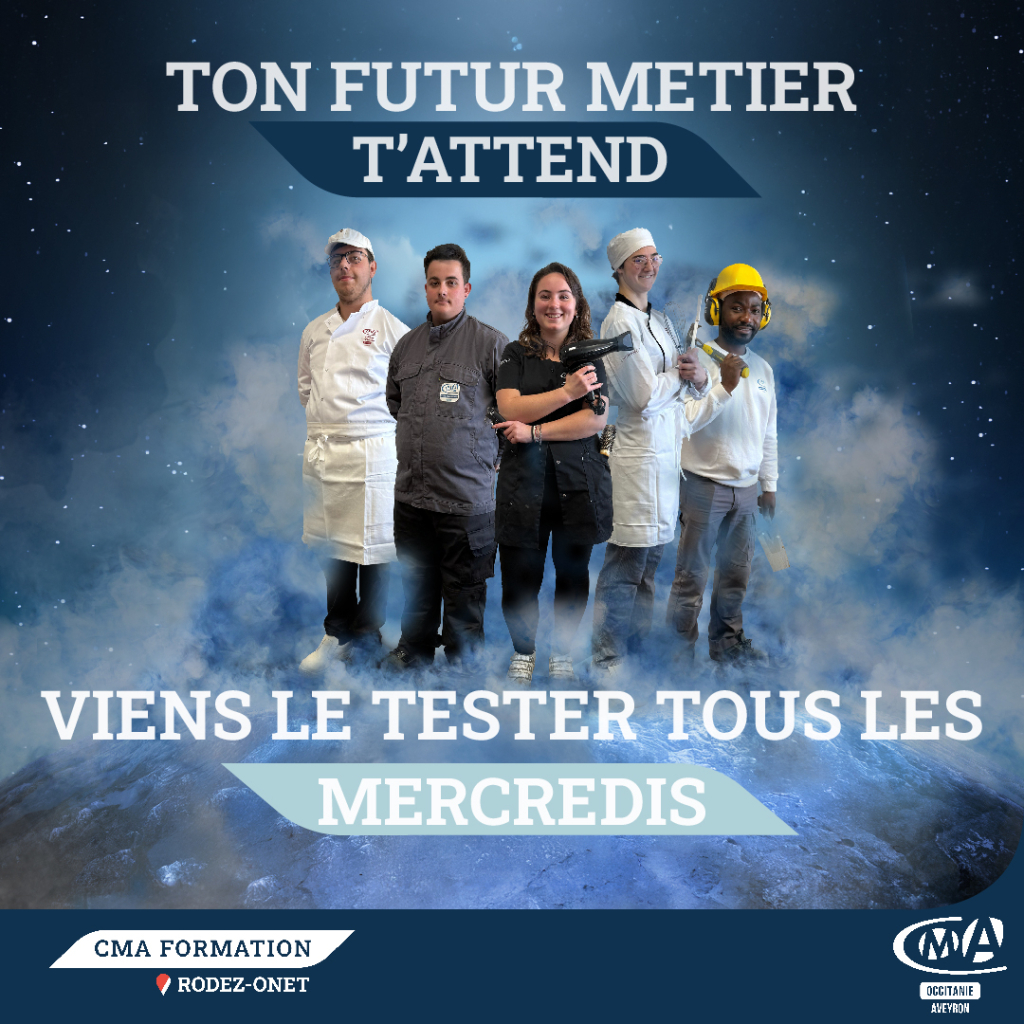 Viens Tester ton futur métier