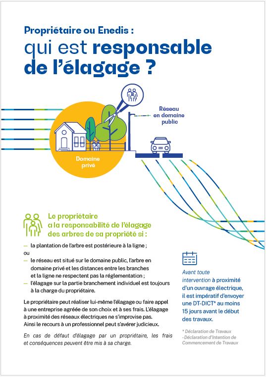 Elagage de la végétation